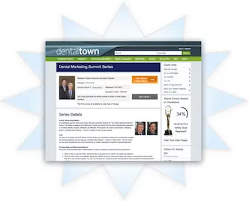 The Dental Marketing Summit Series on Dentaltown